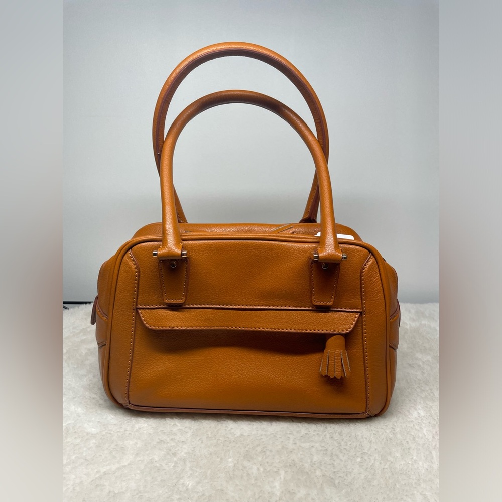Sazaby Elegant Tan Leather Handbag